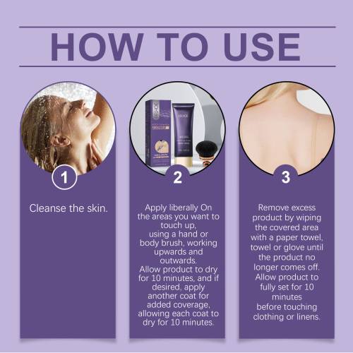Langtidsholdbar body concealer