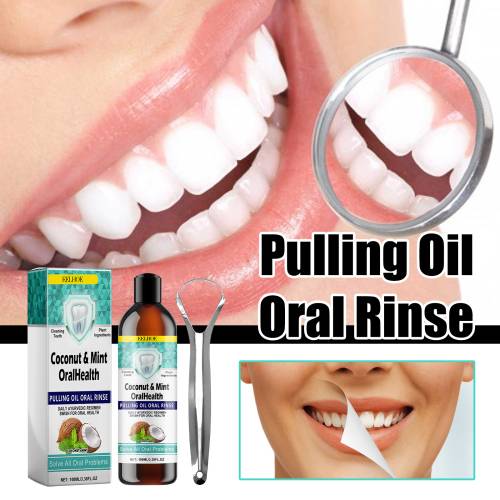 Kokosolie oil pulling skyl