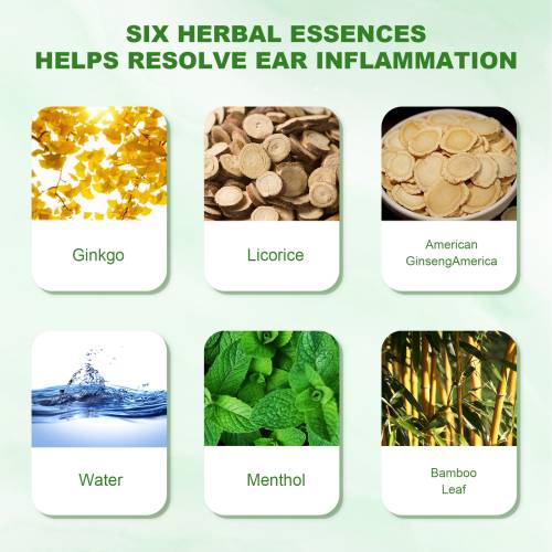 Ginkgo ginseng øredråber