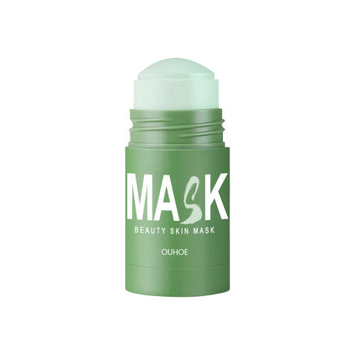 Grøn te lermaske-stick til porer