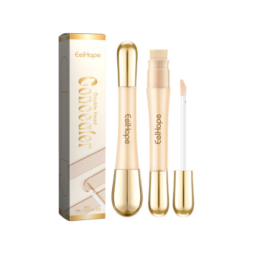 Dobbeltsidet lysnende concealer-stick