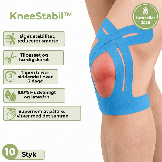 KneePretty™ – Fleksibel knæstøtte til hverdag og træning