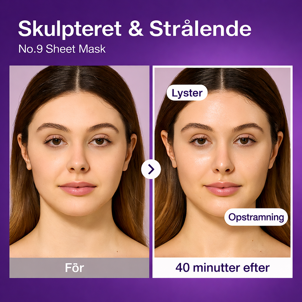 HudPretty™ – NAD+ Løfteserum & Maske