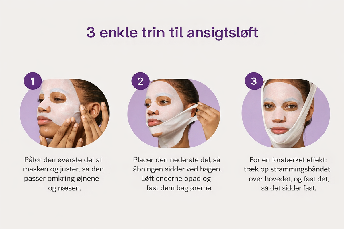 HudPretty™ – NAD+ Løfteserum & Maske