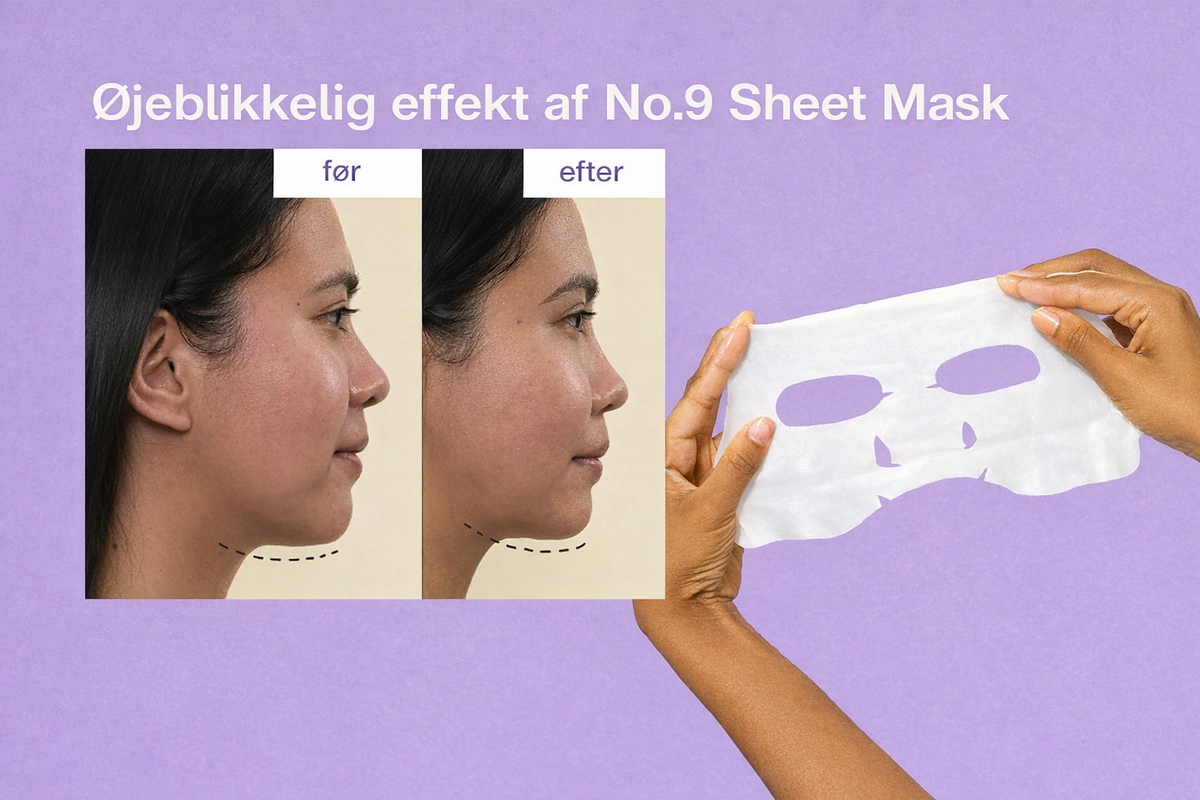 HudPretty™ – NAD+ Løfteserum & Maske