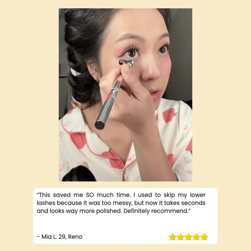 Stempel-eyeliner til præcis øjenmakeup