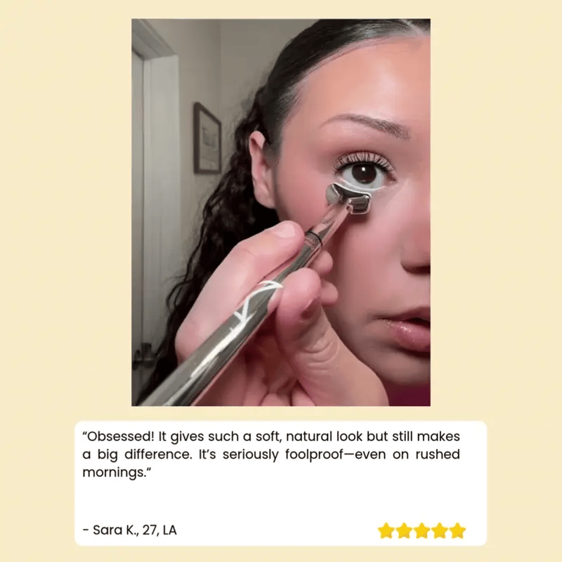 Stempel-eyeliner til præcis øjenmakeup