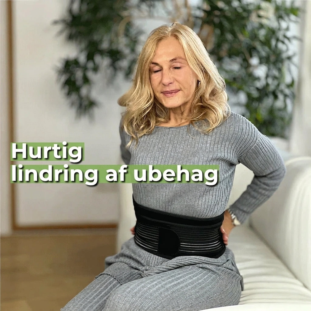 3-Bånd Rygbælte – Maksimal støtte og smertelindring