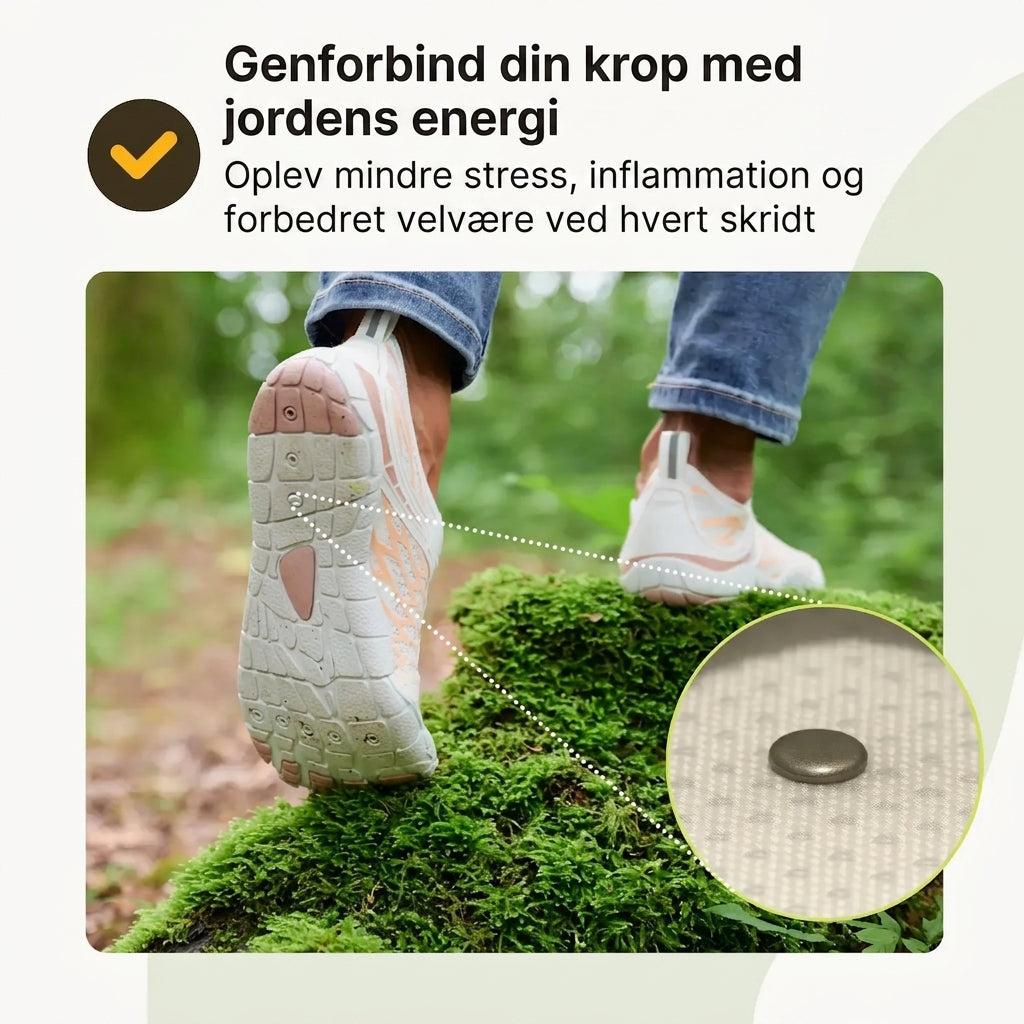 Barfodssko Hvid-Rosa – Bred Tåboks, Fleksibel Sål og Naturlig Bevægelsesfrihed