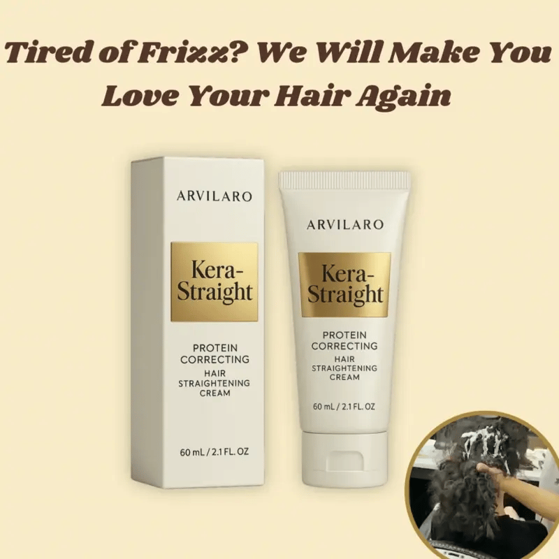 Keratin-hårmaske til tørt og kruset hår