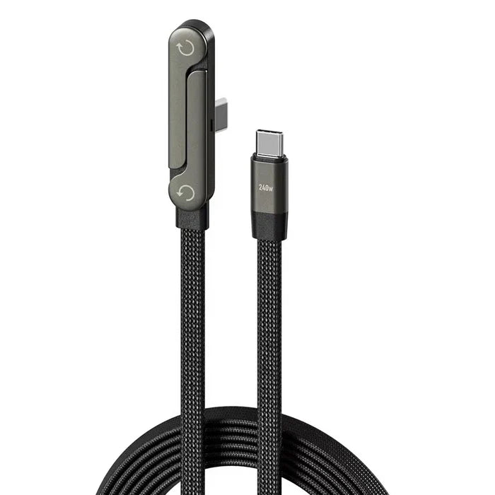 PrettyCharge™ – Prettynomisk 2-i-1 opladerkabel med integreret telefonholder