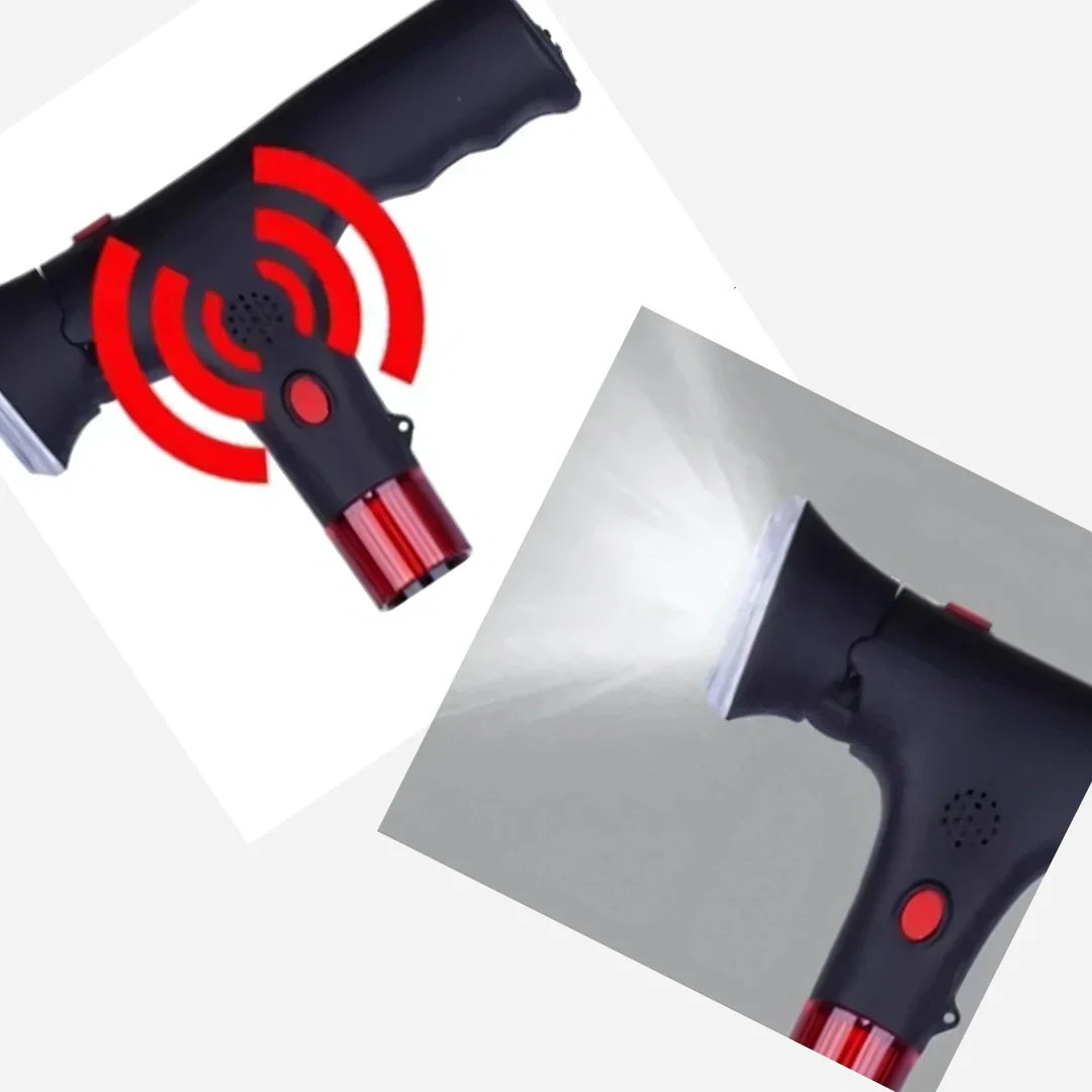 ErgiloCane – sammenklappelig gangstok med LED og alarm