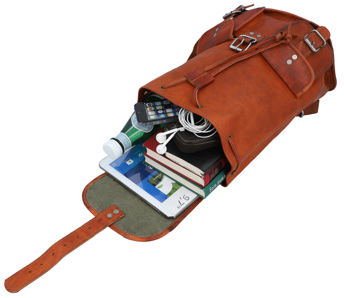 Outlet Lederrucksack
