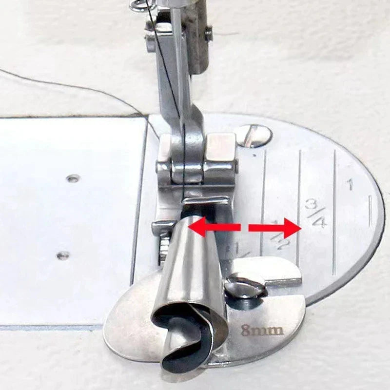 Sæt med sømfødder til symaskine i flere størrelser