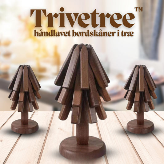 Trivetree™ – Træ Bordskånere & Varmeresistent Bordmåtte