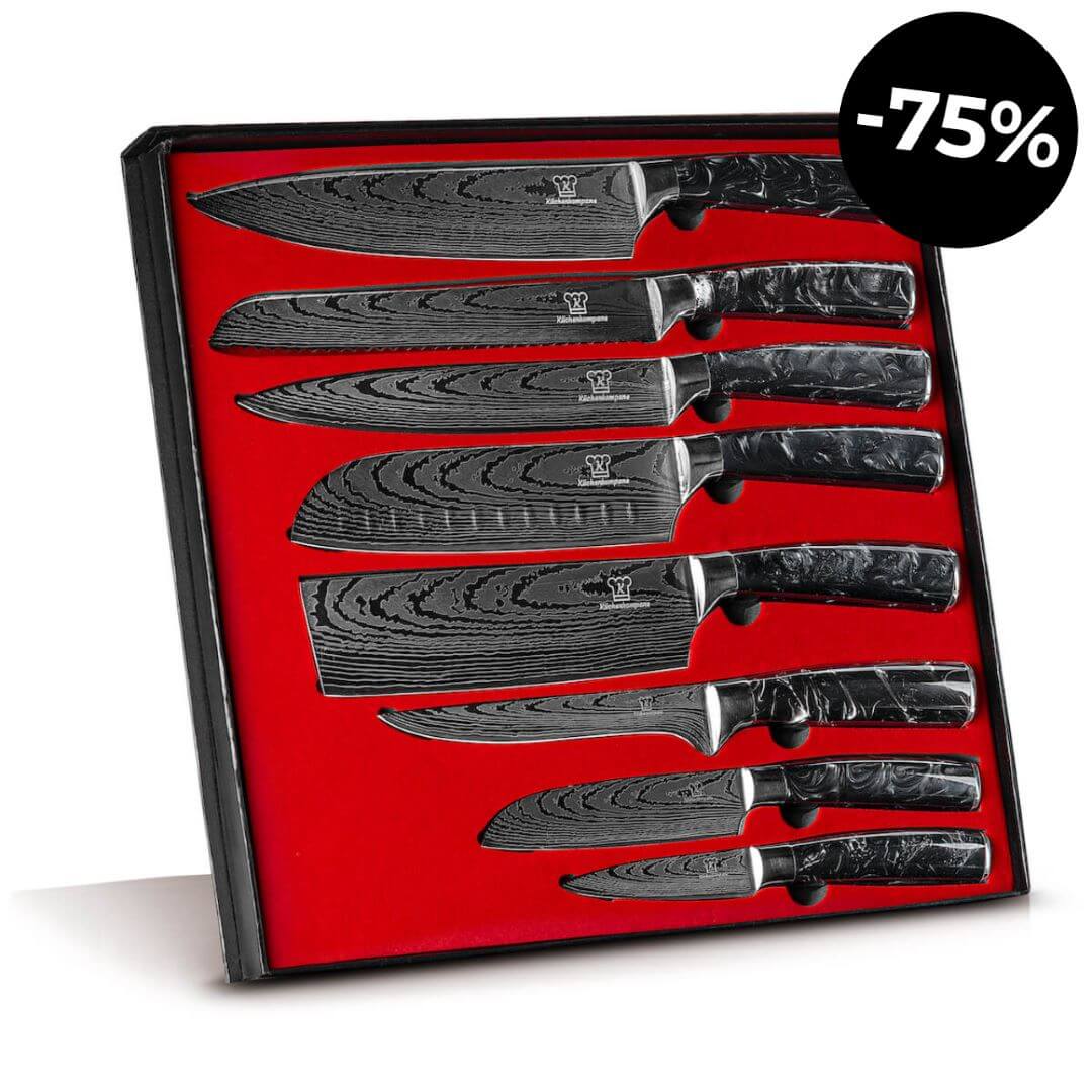 Premium Knivsæt 8 dele