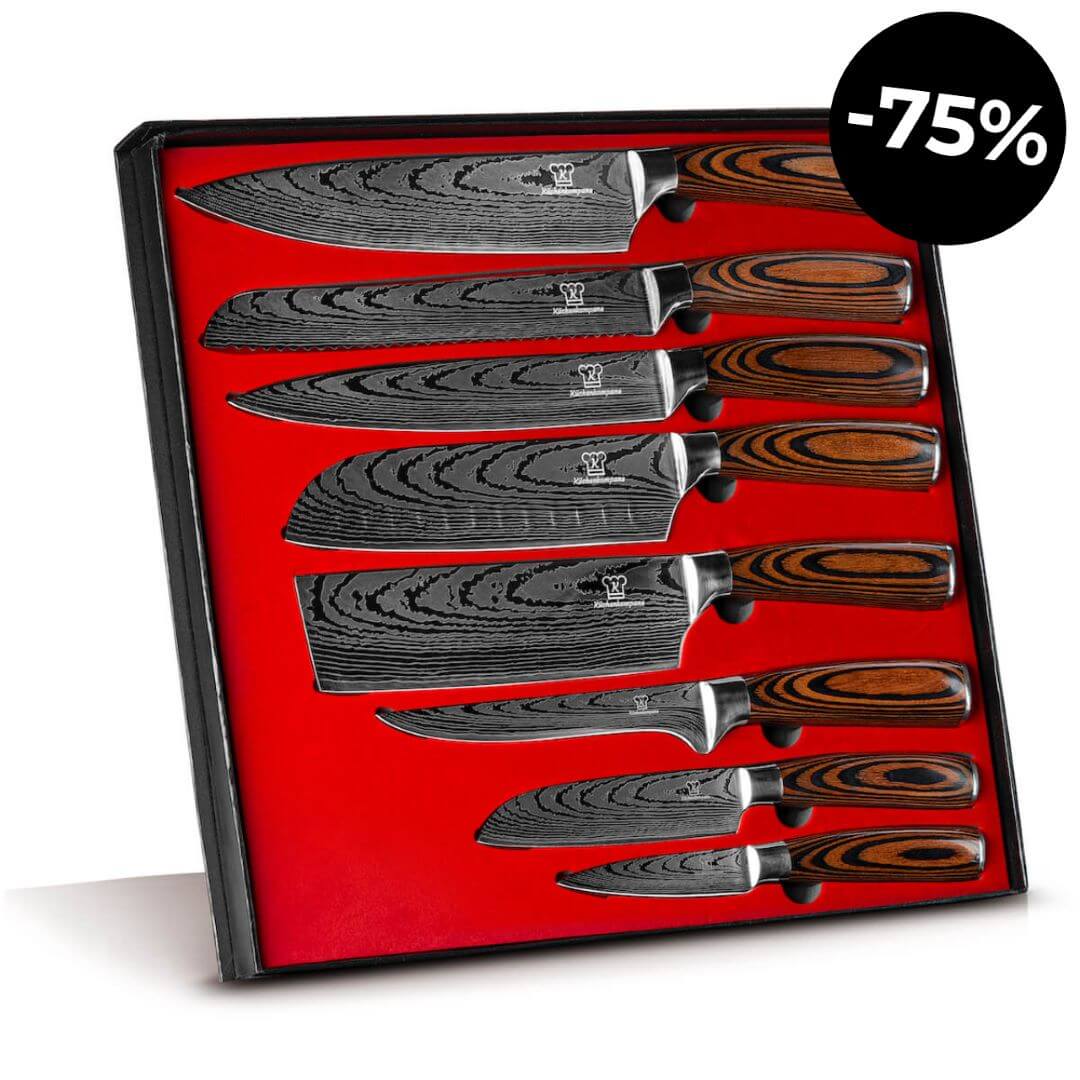 Premium Knivsæt 8 dele