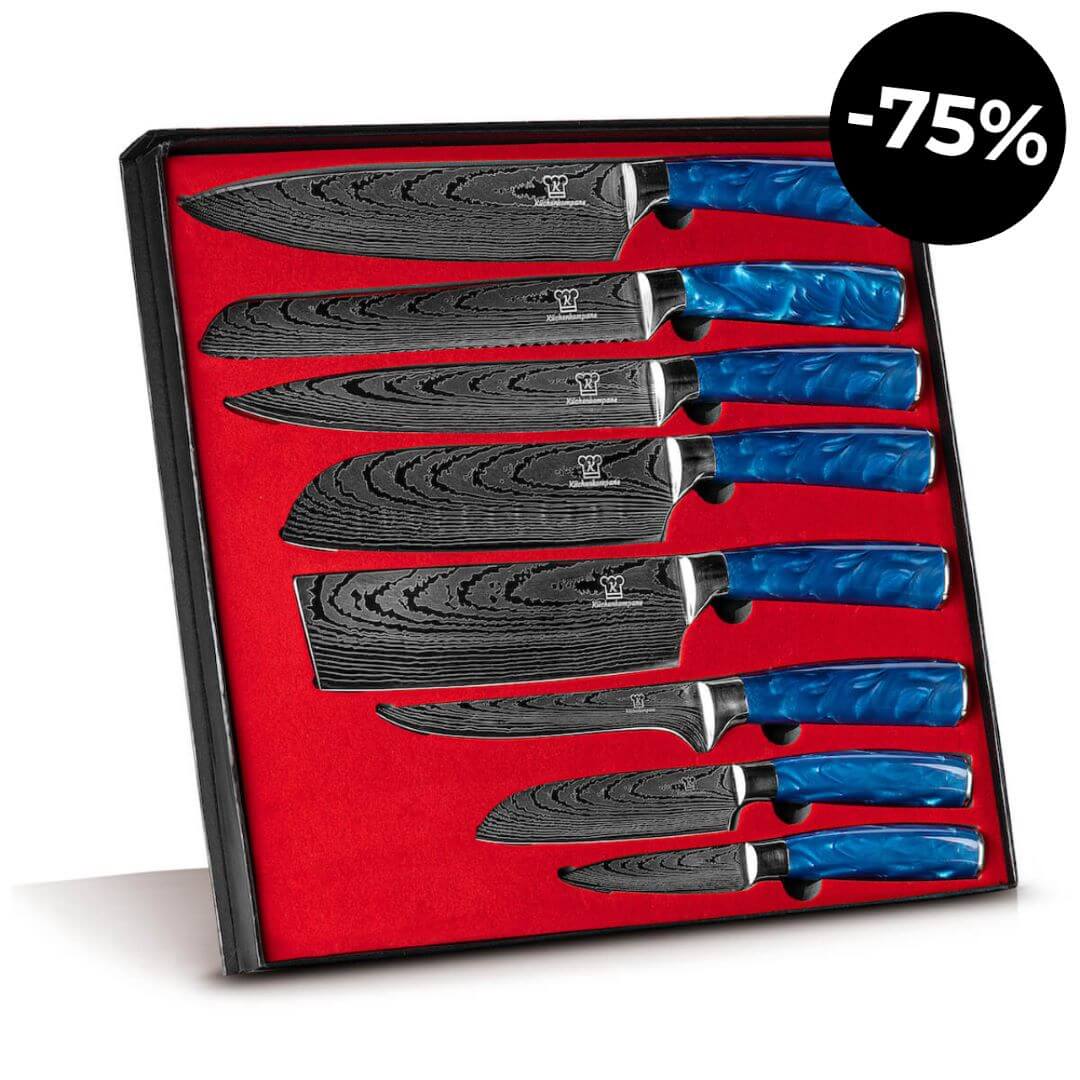 Premium Knivsæt 8 dele