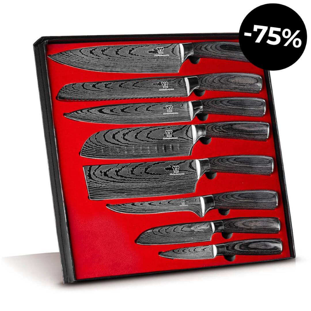 Premium Knivsæt 8 dele
