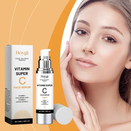 Vitamin C og E serum med kaffe