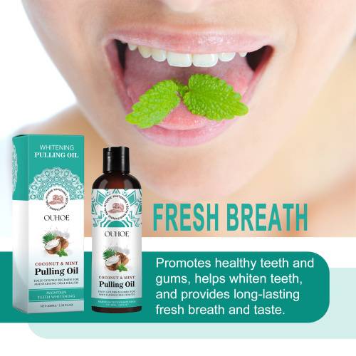 Kokosolie oil pulling mundskyl