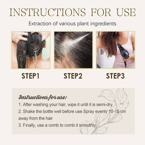 Keratin leave-in spray mod frizz