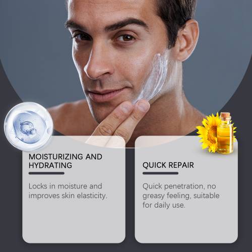 Alge fugtgivende barbercreme