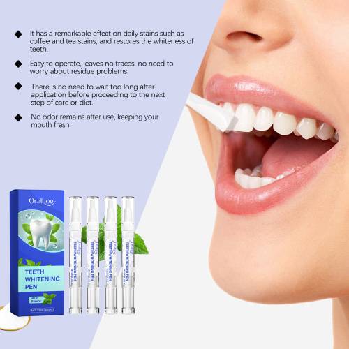 Tandpletfjerner-pen med C-vitamin