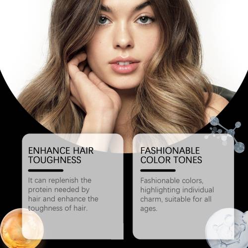 Farveshampoo med farvepigmenter