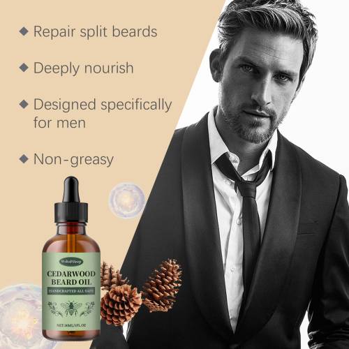 Cedertræ jojoba skægolie