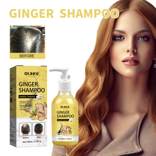 Ingefær shampoo for fyldigere udseende