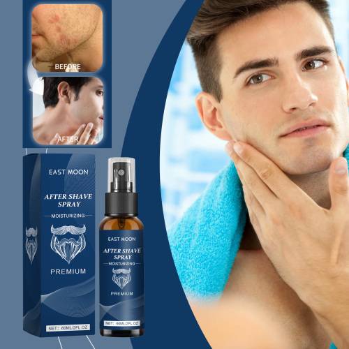 Fugtgivende aftershave-spray til mænd
