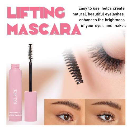 Lifting curling mascara, sort