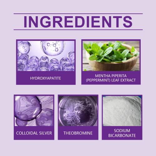 Hydroxyapatit tandpasta mod misfarvninger