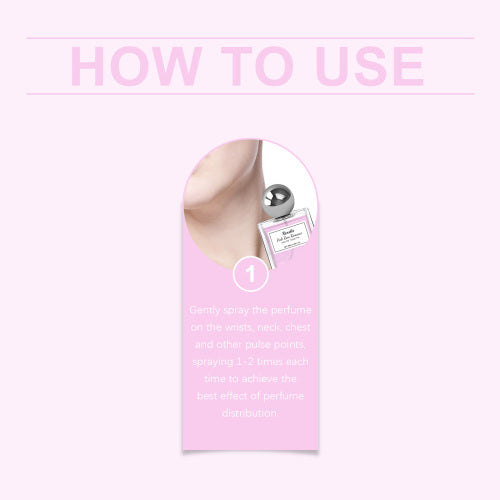 Lyserød rose parfume med lavendel og patchouli