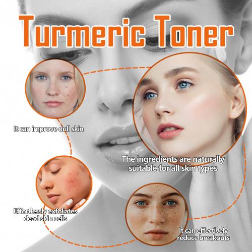 Sort gurkemeje toner, fugtgivende