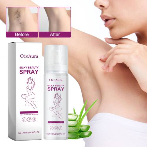 Hårfjerningsskum med aloe og jojoba