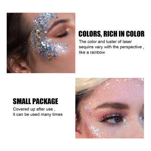 Glitter bodygel, brun