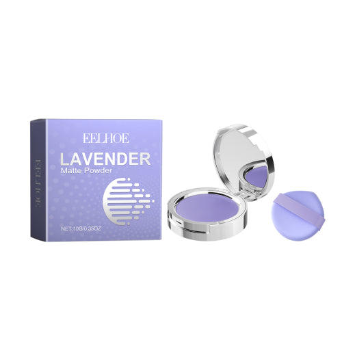 Lavendel mat kompaktpudder