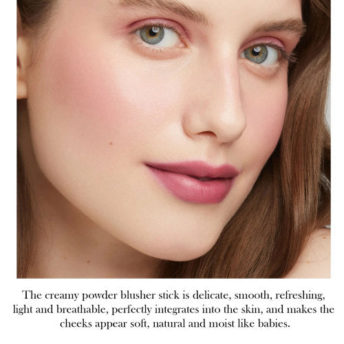 Multi-use blush og highlighter stick