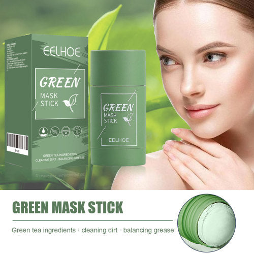 Grøn te lerstick med kaolin