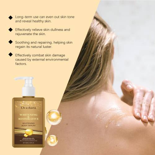 Fugtgivende bodyserum for en jævn hud