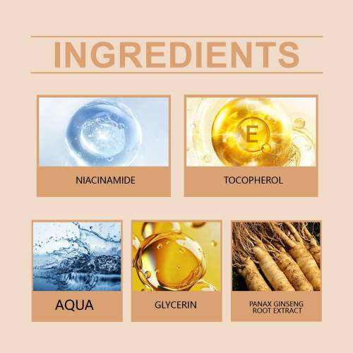 Ginseng essens-tonerspray med niacinamid