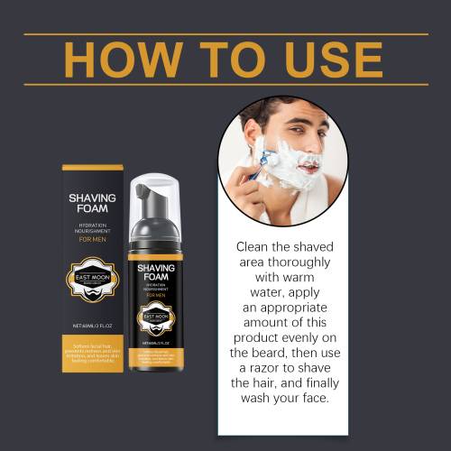Aloe pre-shave skum
