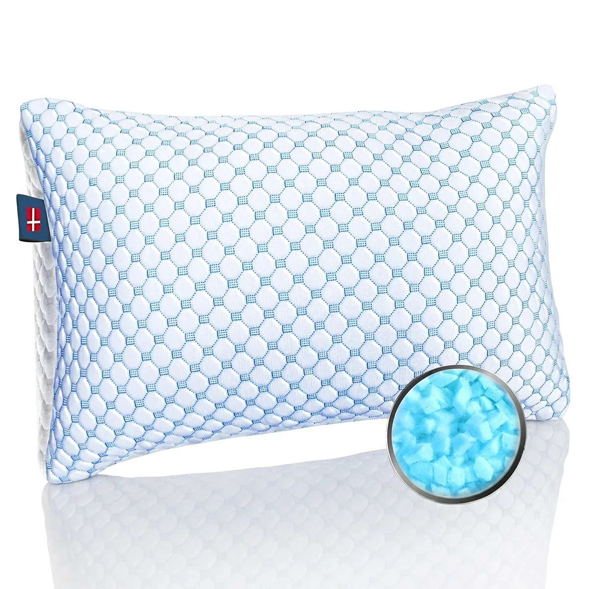 ComfortPillow 2.0 justerbar hovedpude med kølig side