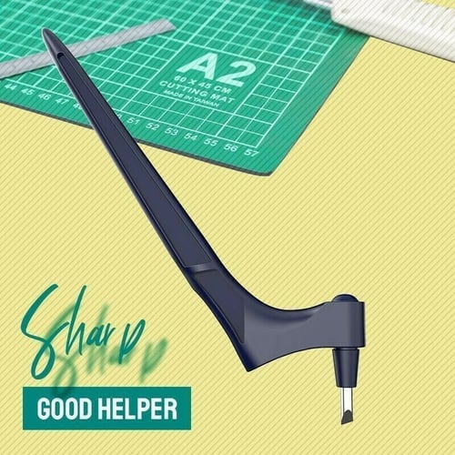 Præcisionskniv med 360° roterende klinge til hobbyarbejde