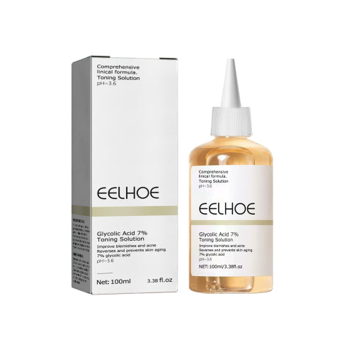 Glykolsyre 7% toner, klarende