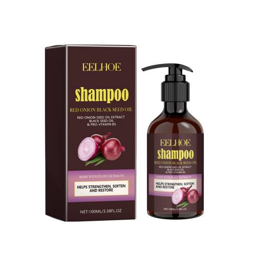 Rødløg og sortkommen shampoo