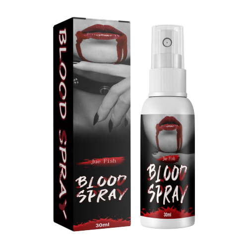 Kunstigt blod-spray til halloween og film