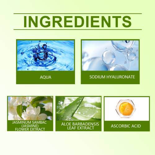 Jasmin kropsparfumespray med aloe